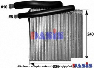 AKS DASIS 820096n -  Испаритель, кондиционер